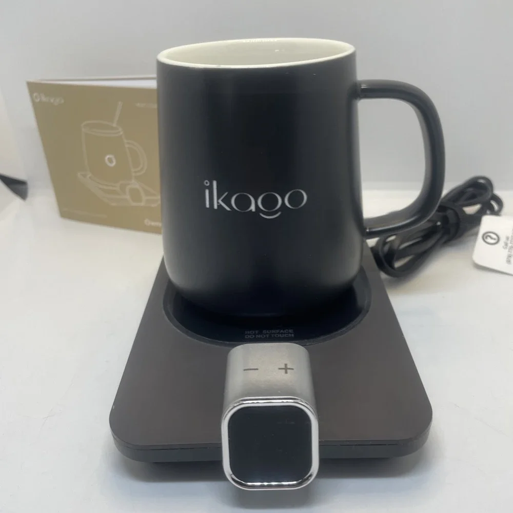 Ikago Smart Heated Coffee Mug Warmer Heated Mug Warmer with Auto Shut Off Tested